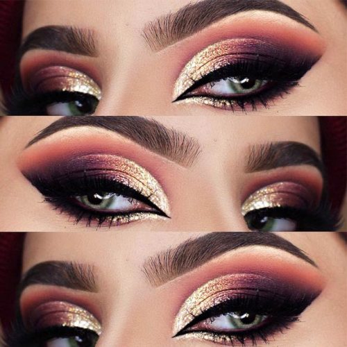 Gold Cat Eye Makeup 45 Perfect Cat Eye Makeup Ideas To Look Sexy