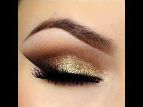 Gold Cat Eye Makeup Gold Cat Eye Makeup Look Youtube
