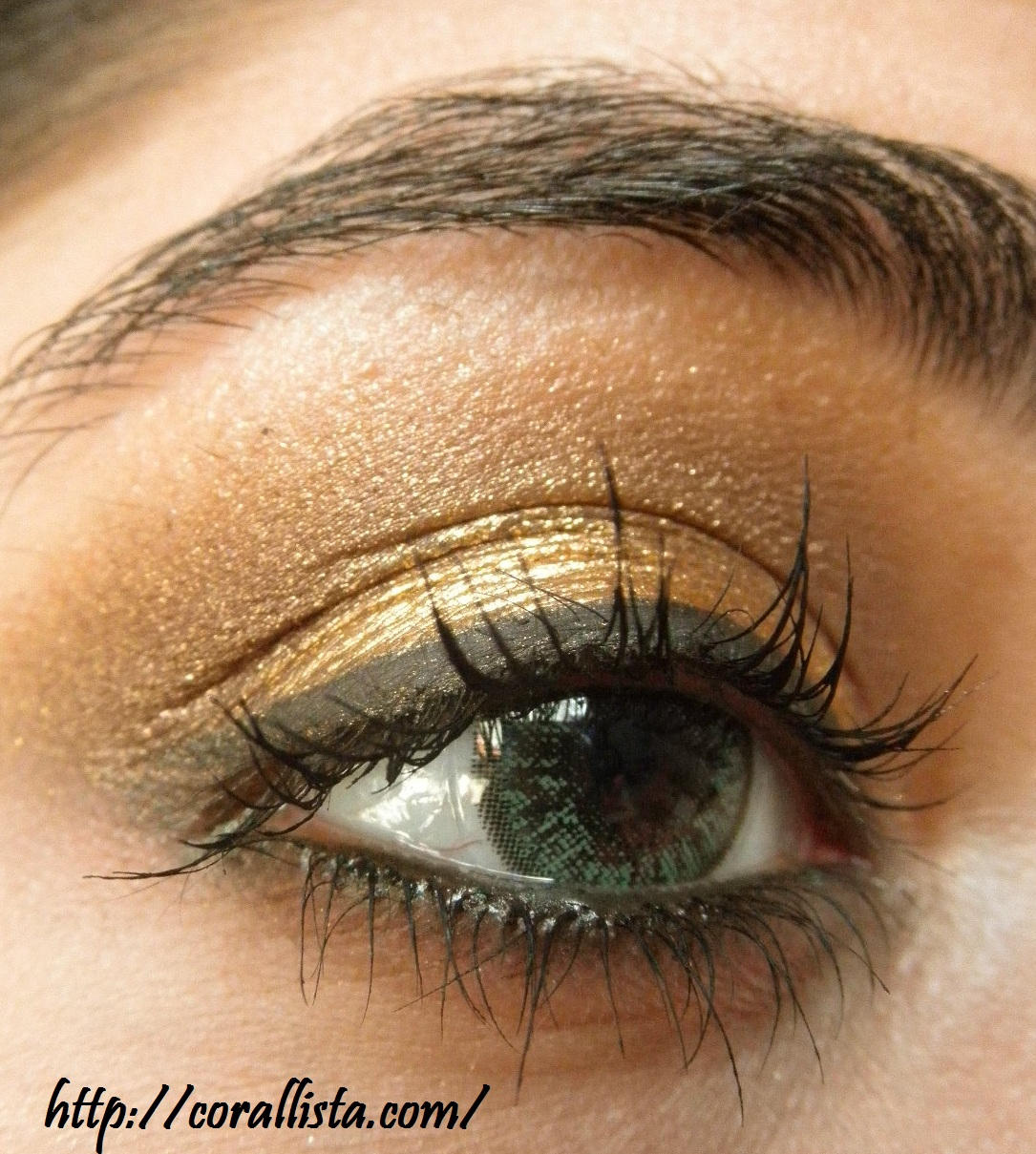 Gold Makeup Brown Eyes Smokey Chocolate And Dazzling Gold Eye Makeup Tutorial And Fotd