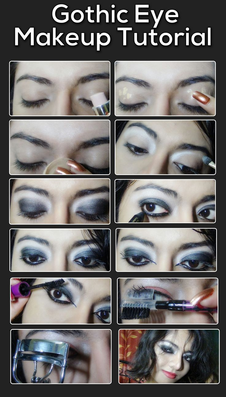 Gothic Eye Makeup Diy Gothic Eye Makeup Beautiful Shoes