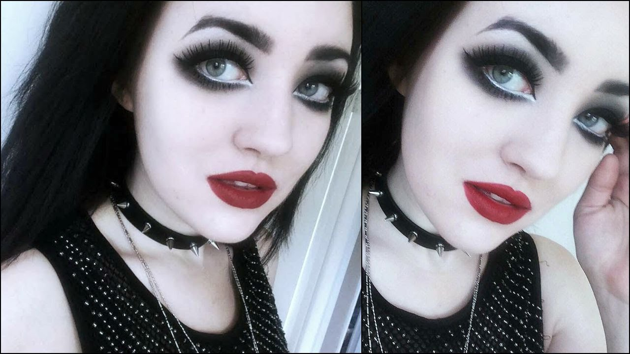 Gothic Eye Makeup Modern Goth Makeup Tutorial Youtube