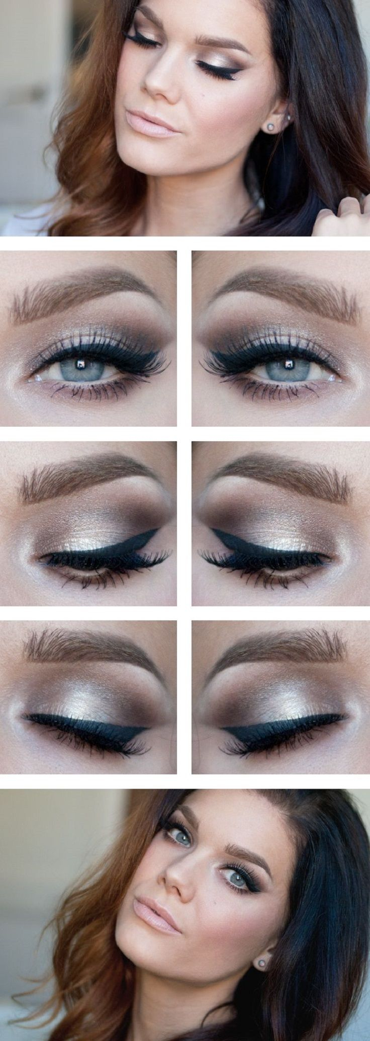 Grad Eye Makeup Best Ideas For Makeup Tutorials Top 10 Metallic Eye Makeup Ideas