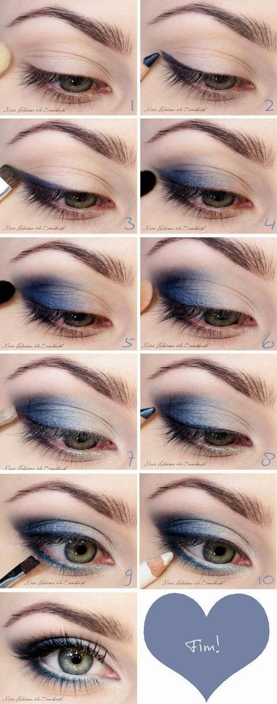Grad Eye Makeup How To Rock Blue Makeup Looks 20 Blue Makeup Ideas Tutorials