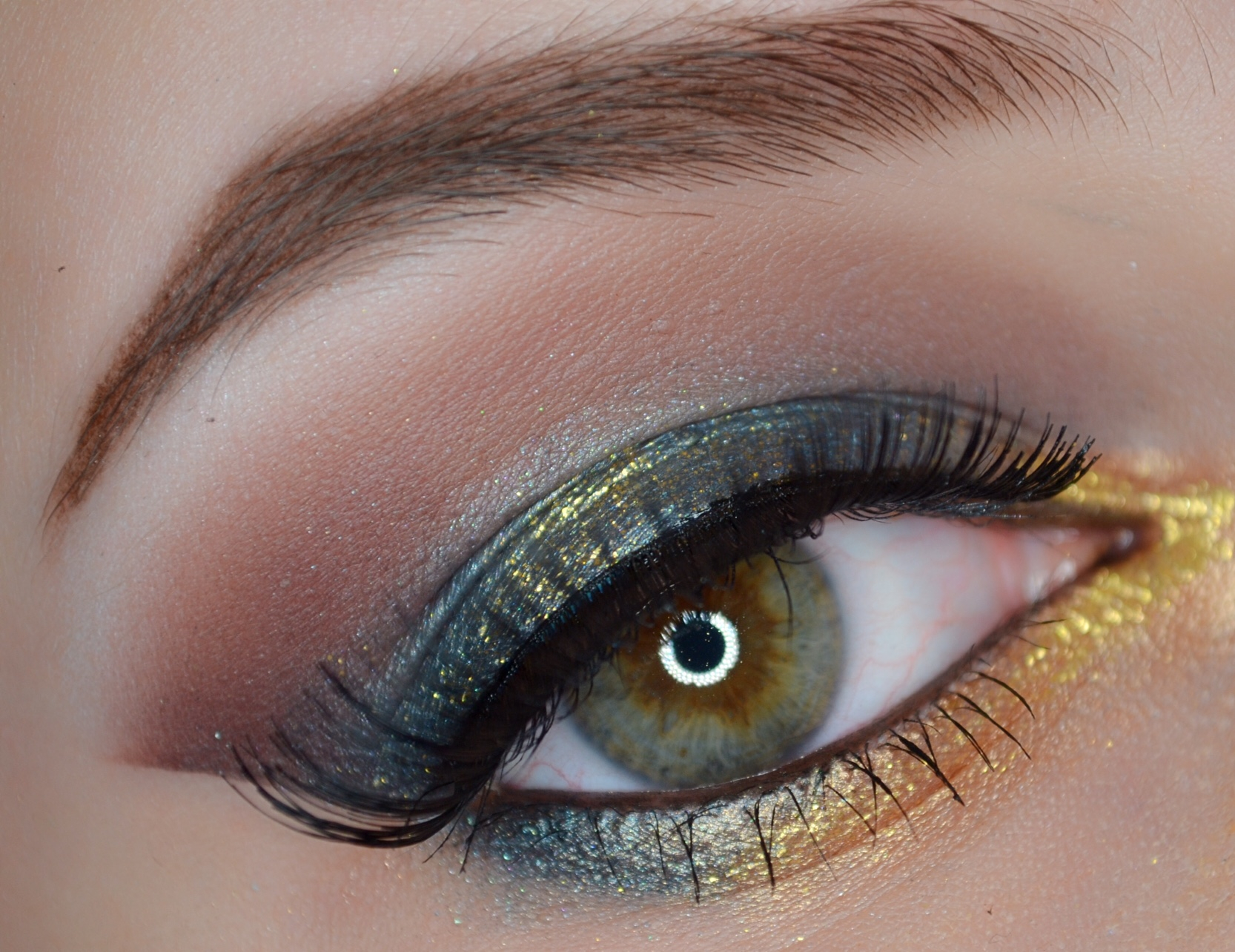 Green And Gold Eye Makeup Green Gold Eye Makeup Tutorial Beauty Conspirator