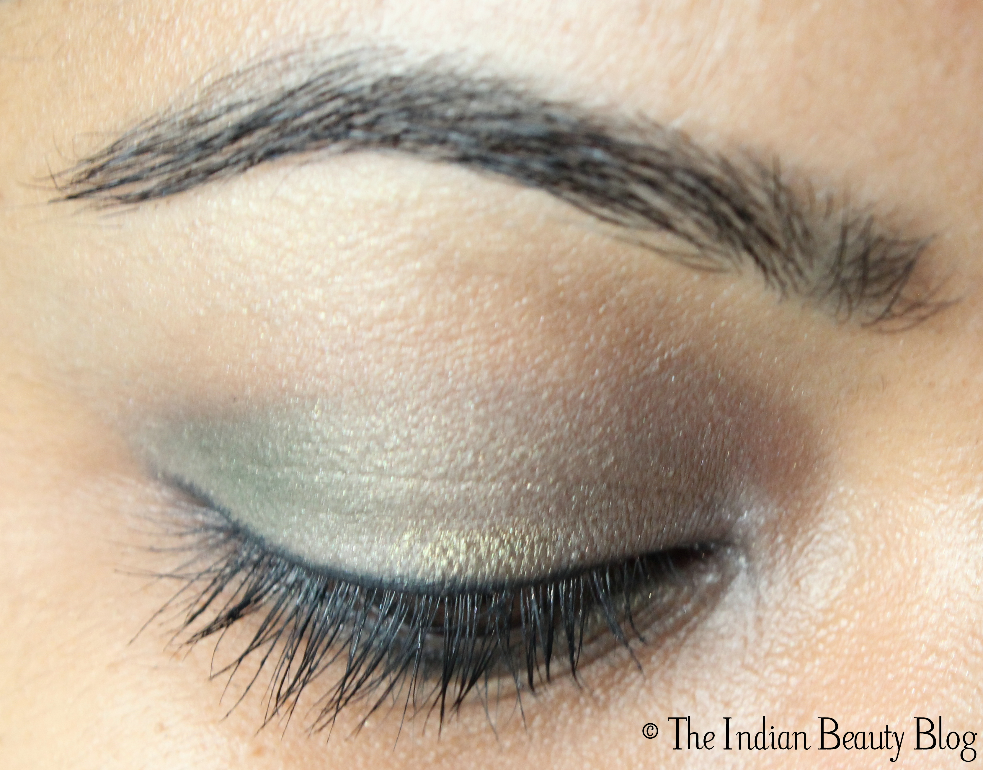 Green Eye Makeup 30 Days Eye Makeup Challenge Look 19 Subtle Green The Indian