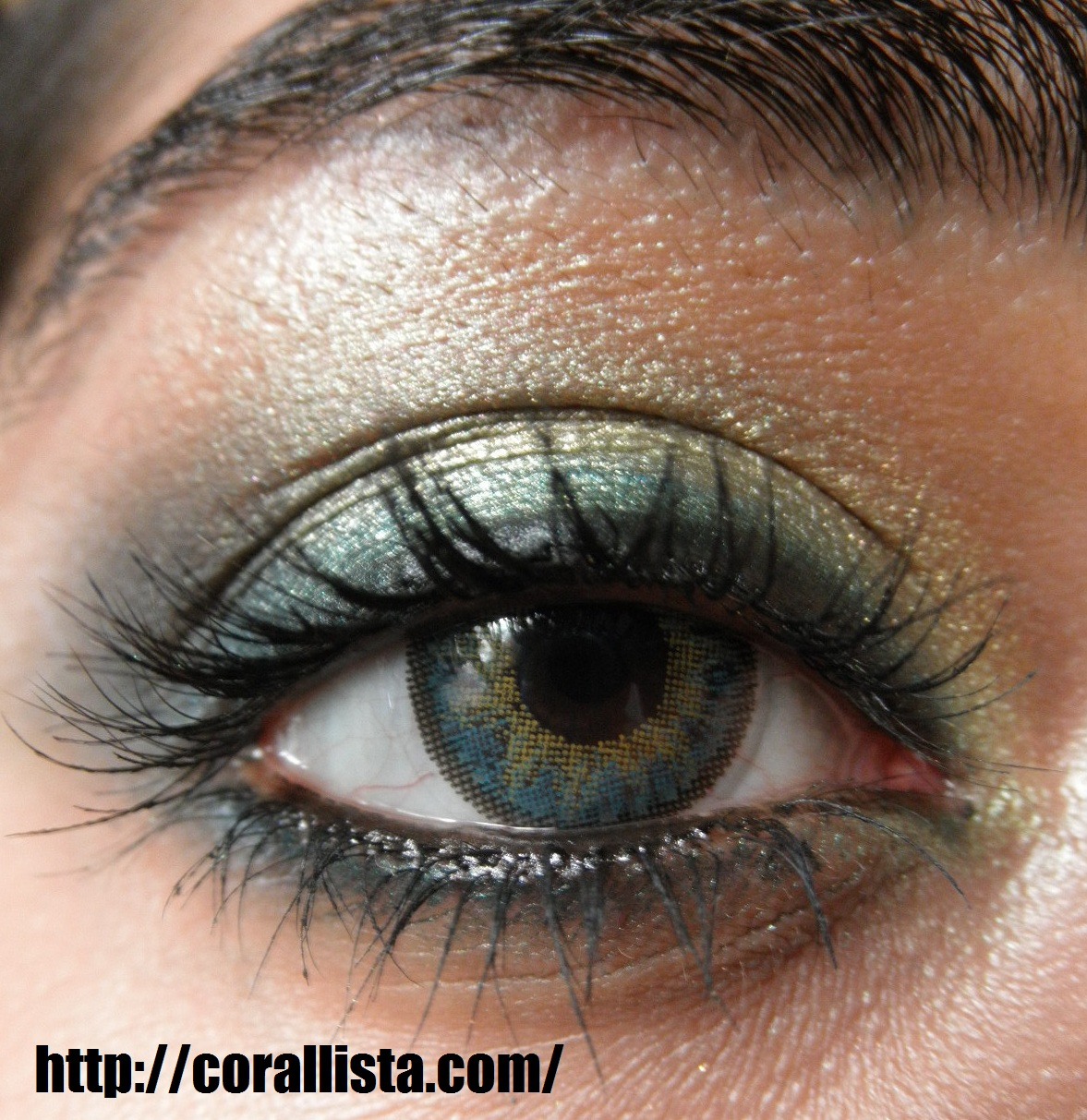 Green Eye Makeup Blue Green Eye Makeup Corallista
