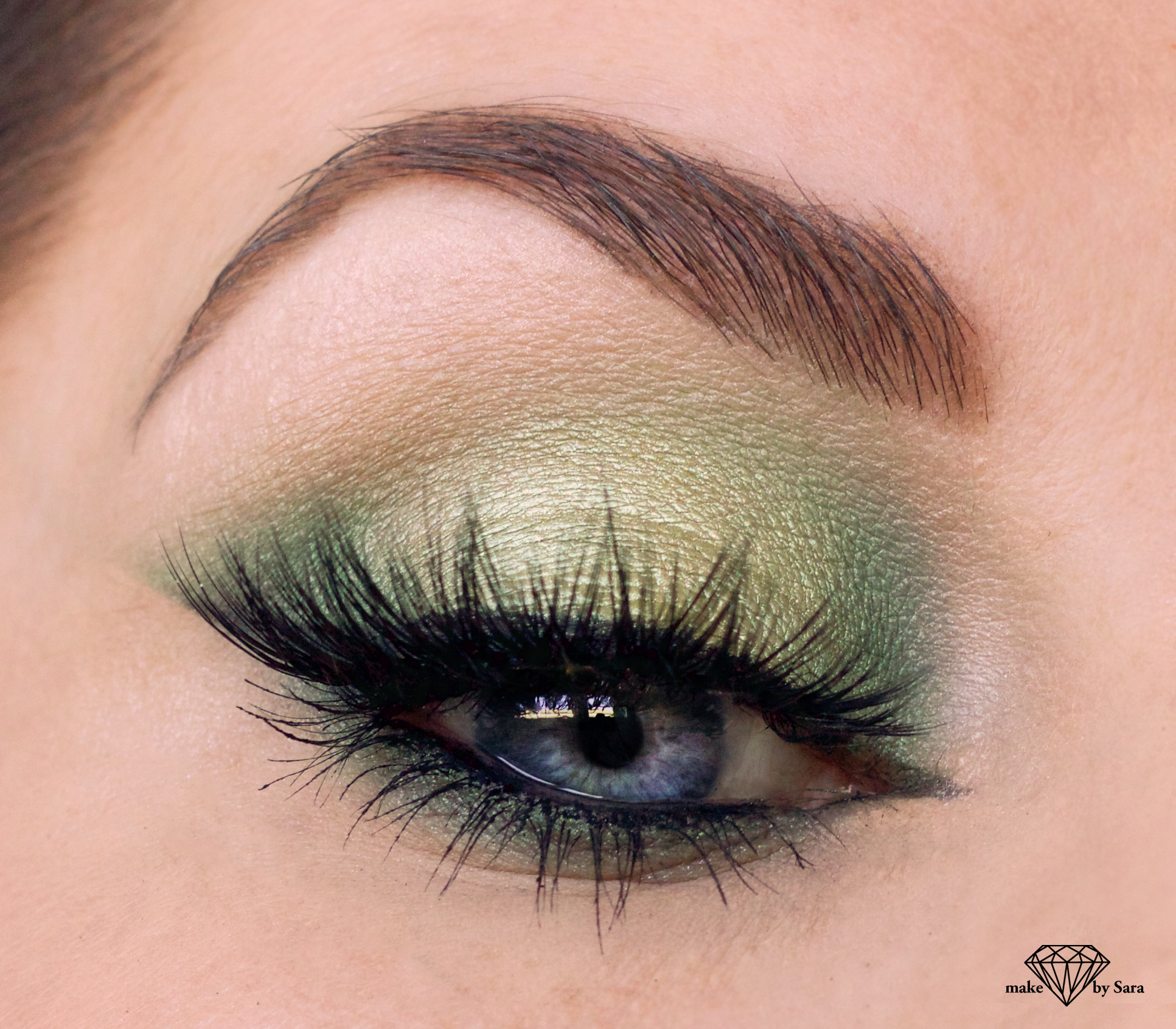 Green Eye Makeup Green Eye Makeup Makeup Look Make Sara