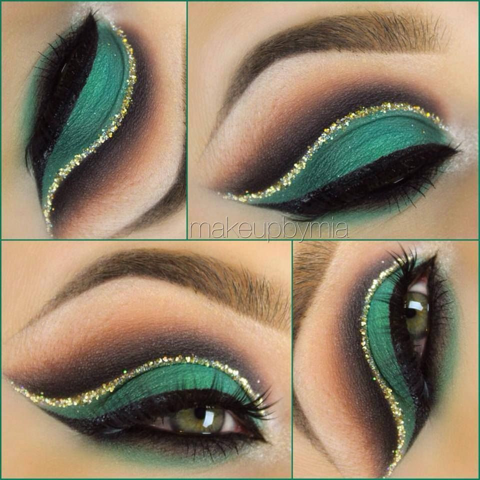 Green Eye Makeup Sexy Green Eye Makeup Halloween Eye Makeup Pinterest Makeup