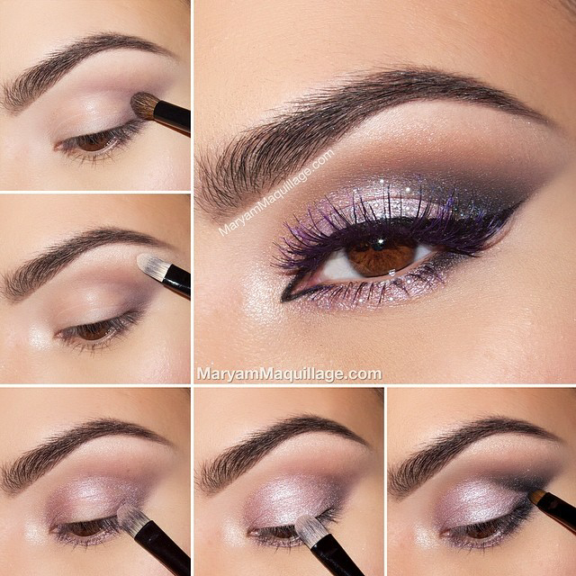 Grey And Purple Eye Makeup 13 Glamorous Smoky Eye Makeup Tutorials For Stunning Party Night