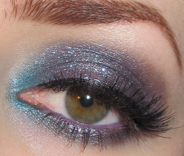 Grey And Purple Eye Makeup Glitter Is My Crack Blue Gray And Purple Eye Makeup Look