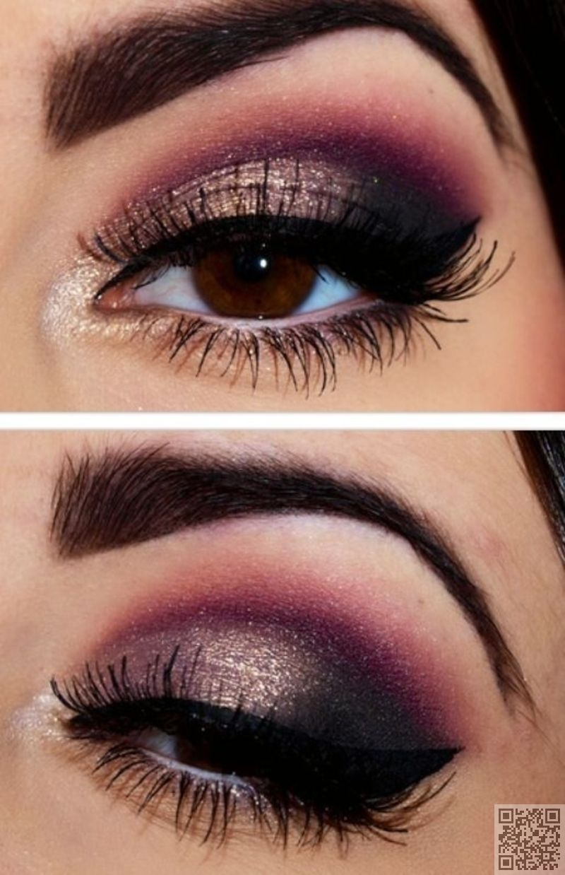 Halloween Eye Makeup Dramatic Smokey Eye Make Up For Your Dark Halloween Outfits