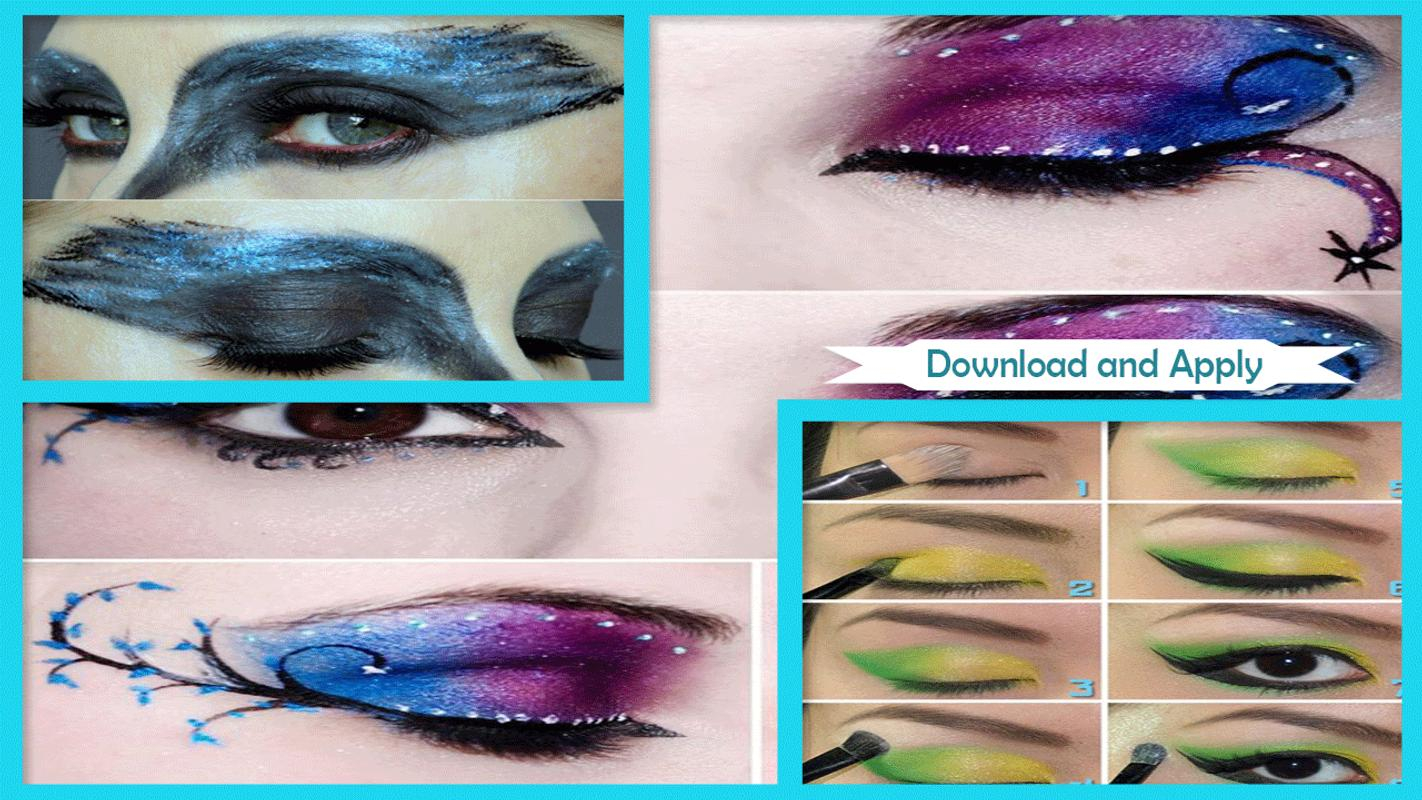 Halloween Eye Makeup Easy Halloween Eye Makeup Step Step For Android Apk Download
