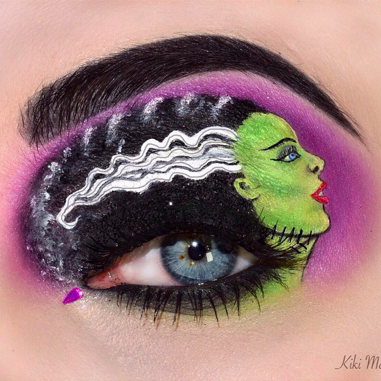 Halloween Eye Makeup Halloween Eye Art Makeup Popsugar Beauty