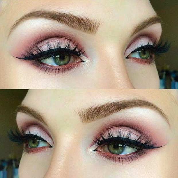 Hawaiian Eye Makeup 31 Pretty Eye Makeup Looks For Green Eyes Stayglam