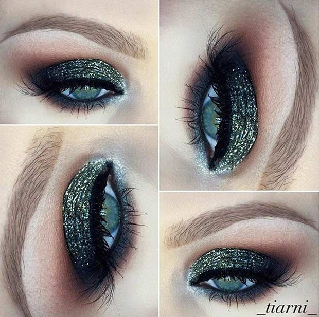 Heavy Dark Eye Makeup 31 Eye Makeup Ideas For Blue Eyes Stayglam