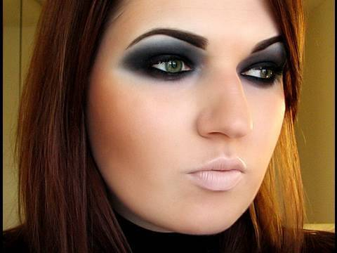 Heavy Dark Eye Makeup Androgynous Dark Eyes Makeup Eyebrows Tut Youtube