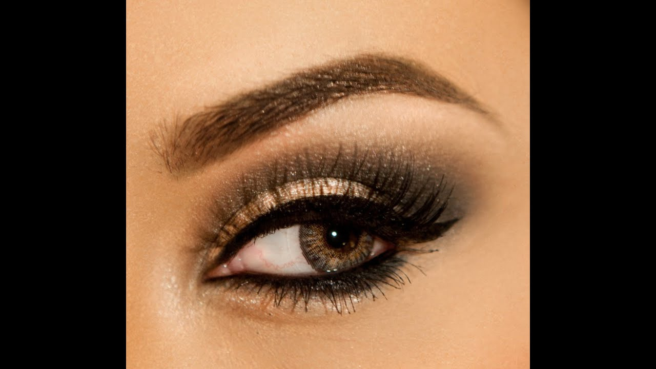 Holiday Eye Makeup Glamour Holiday Smokey Eye Makeup Vegasnay Youtube