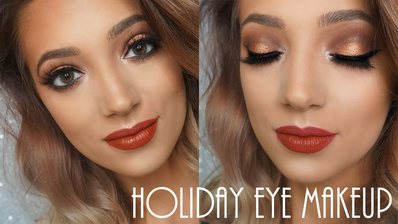 Holiday Eye Makeup Holiday Eye Makeup Youtube