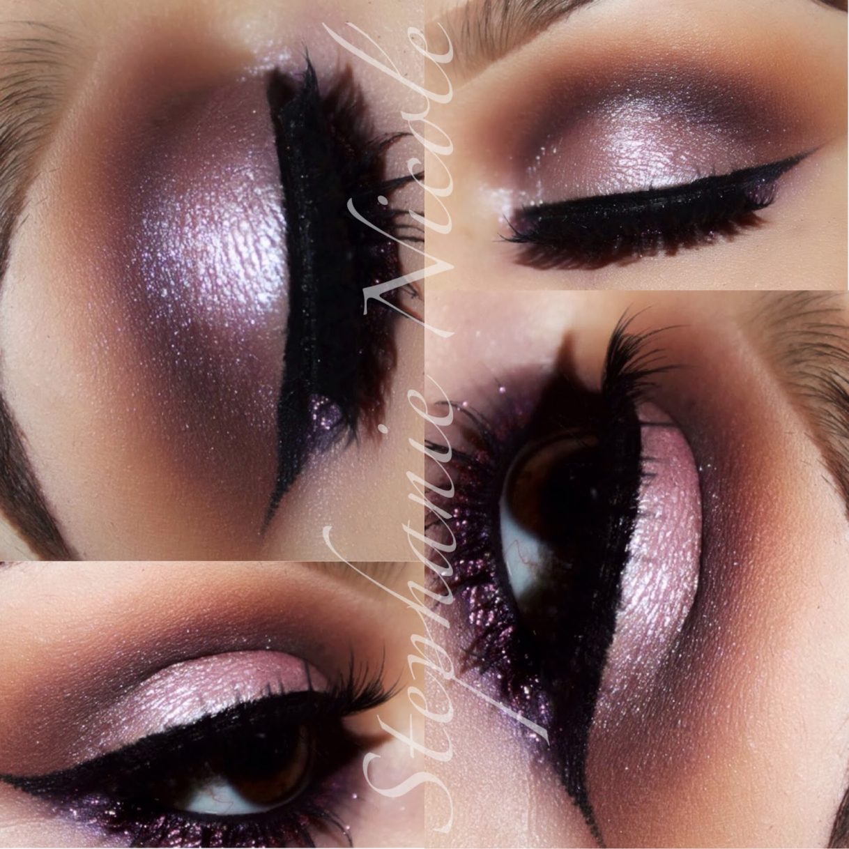 Holiday Eye Makeup Makeup Stephanie Nicole Mauve Holiday Eyes