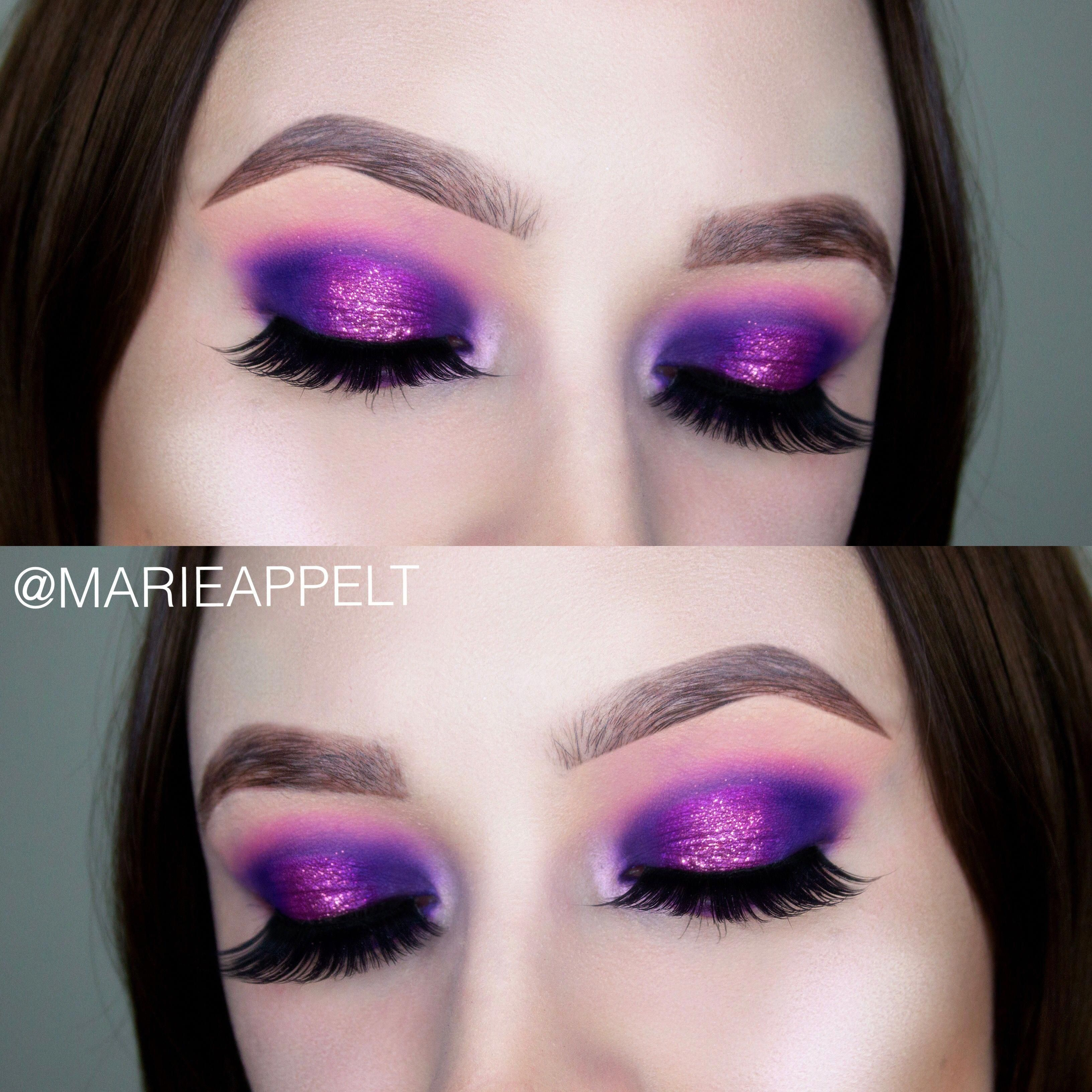 Holiday Eye Makeup Purple Holiday Glam Purple Halo Eye Makeup Tutorial