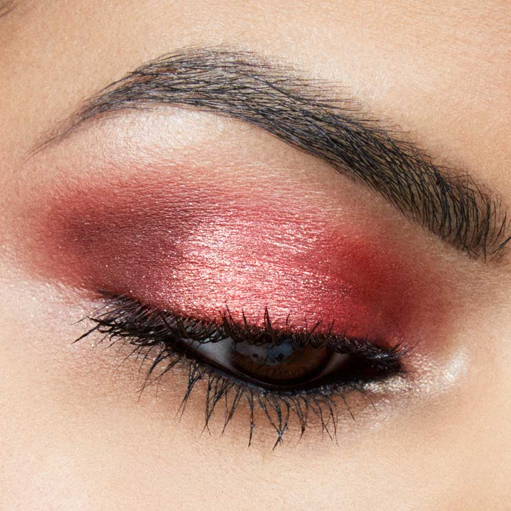 Homecoming Makeup Brown Eyes Get The Perfect Glitter Red Eyeshadow Look For Fall Maybelline