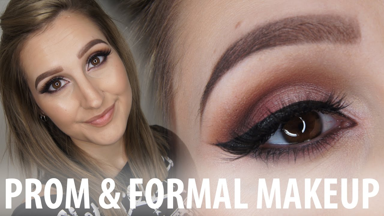 Homecoming Makeup Brown Eyes Promformal Makeup For Brown Eyes Makeupkaylaaa Youtube