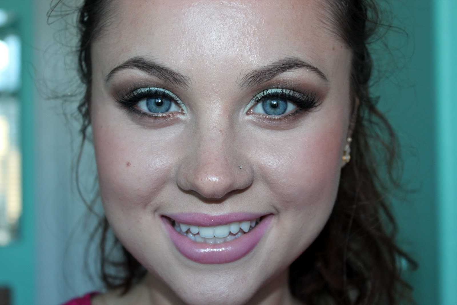 Homecoming Makeup Brown Eyes Thelovelynis Mint Brown Homecoming Makeup Tutorial