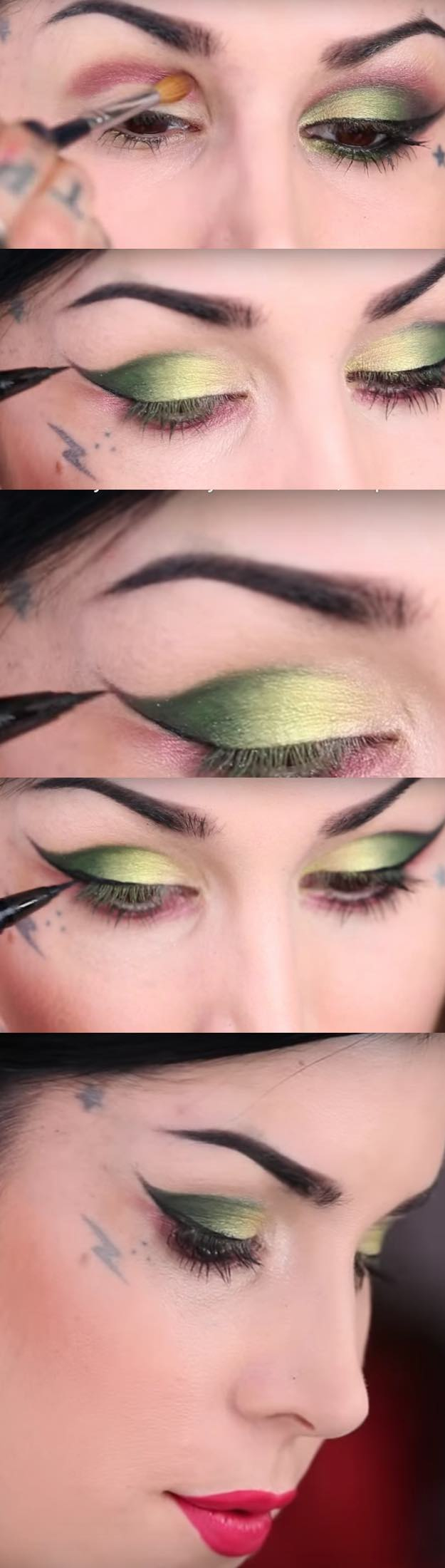 How To Apply Eye Makeup For Green Eyes 50 Perfect Makeup Tutorials For Green Eyes The Goddess