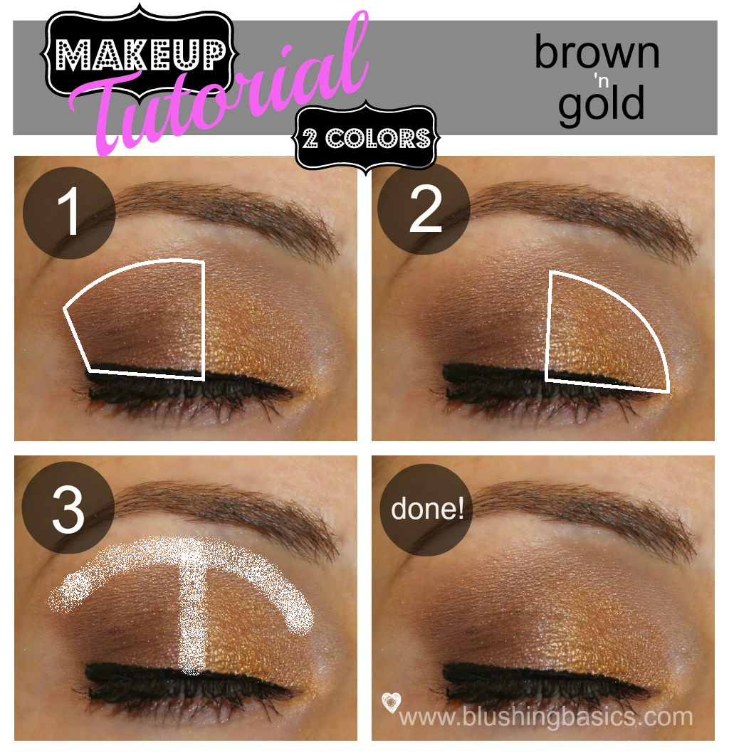 How To Apply Eye Makeup Like A Pro Blushing Basics Two Color Eye Makeup Tutorial