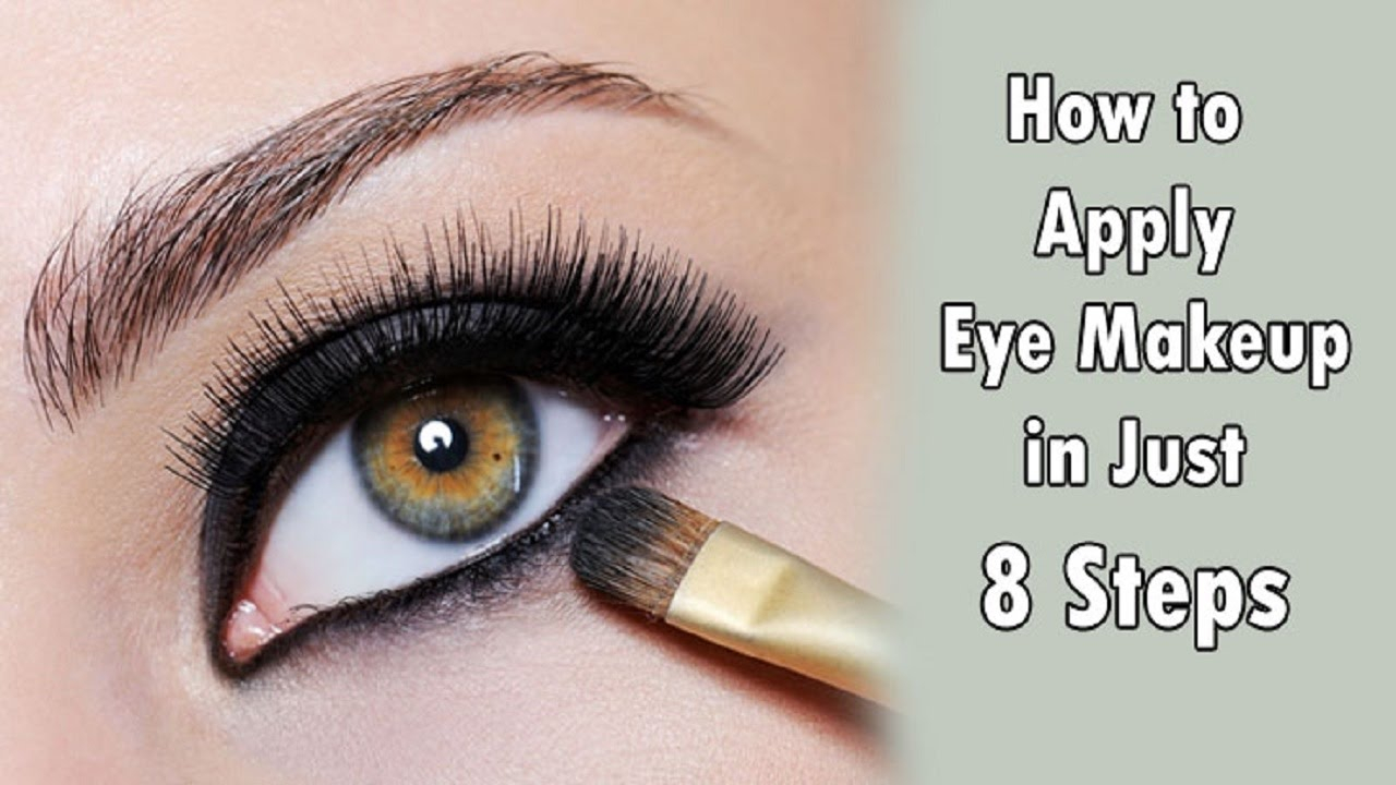 How To Apply Eye Makeup With Pictures How To Apply Eye Makeup For Women Over 50 Youtube