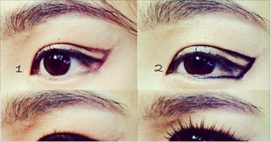 How To Create Big Eyes With Makeup Extraordinary Eyeliner Look Chikk