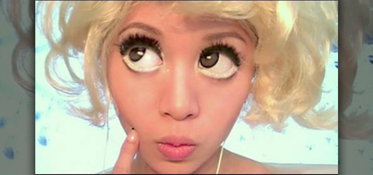 How To Create Big Eyes With Makeup How To Get Lady Gagas Bad Romance Big Eye Makeup Look Makeup