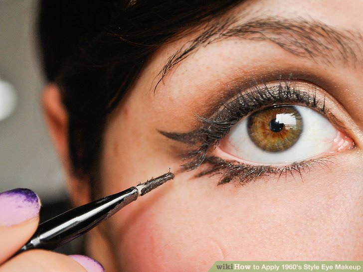 How To Do 60S Eye Makeup 4 Ways To Apply 1960s Style Eye Makeup Wikihow