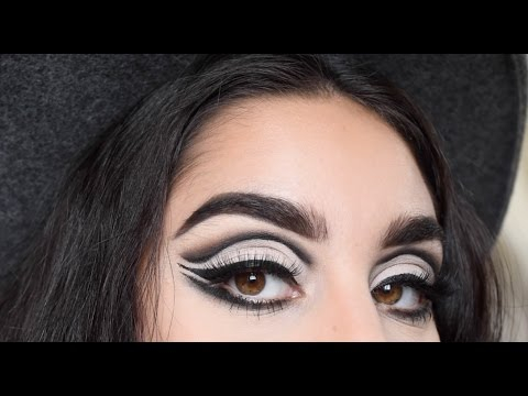 How To Do 60S Eye Makeup Bold 60s Cat Eye Look L Makeup Tutorial Youtube