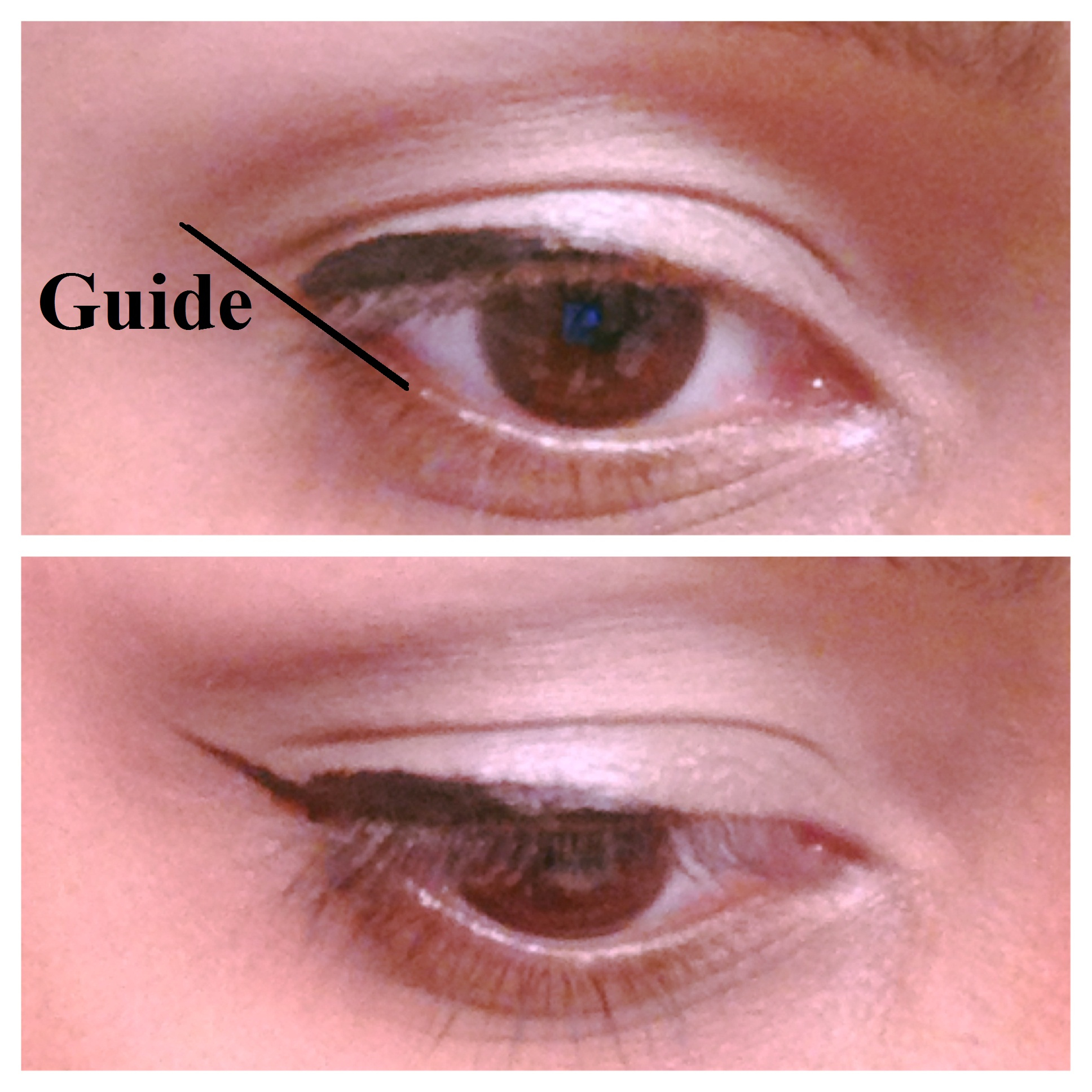 How To Do Cat Eye Makeup 10 Steps To Create The Perfect Cat Eyeliner Huffpost Life