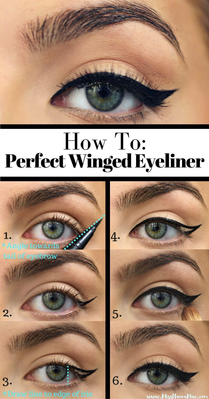 How To Do Cat Eye Makeup Perfect Winged Eyeliner Makeup Pinterest Perfect Winged