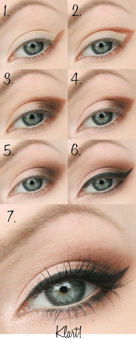 How To Do Natural Eye Makeup 16 Easy Step Step Eyeshadow Tutorials For Beginners Crazyforus