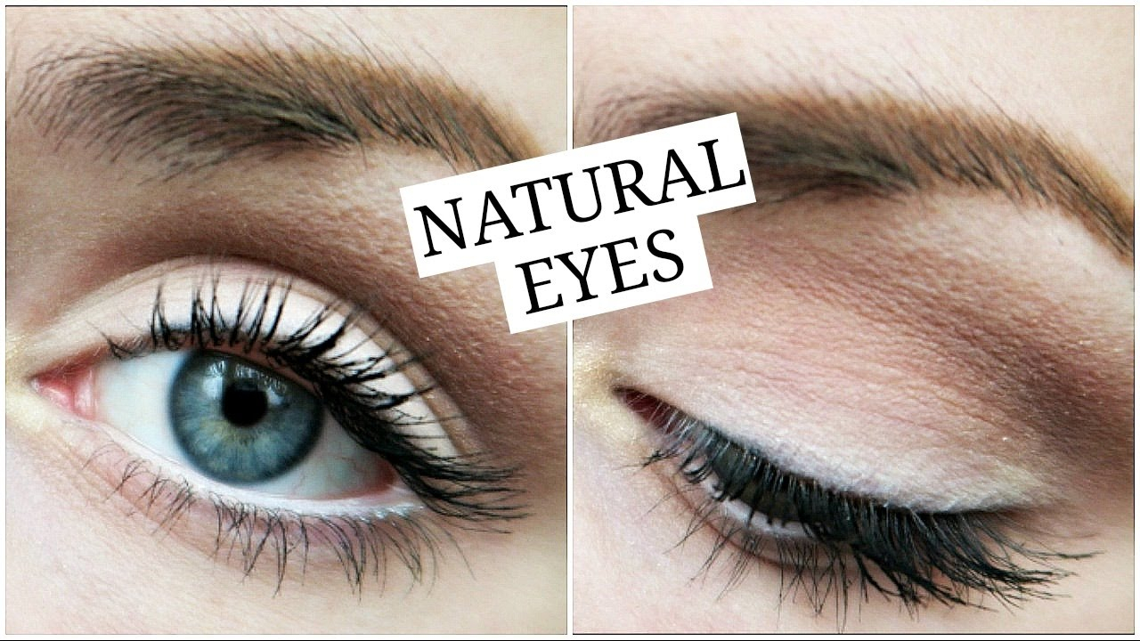 How To Do Natural Eye Makeup Easy Natural Eye Makeup No Eyeliner Youtube