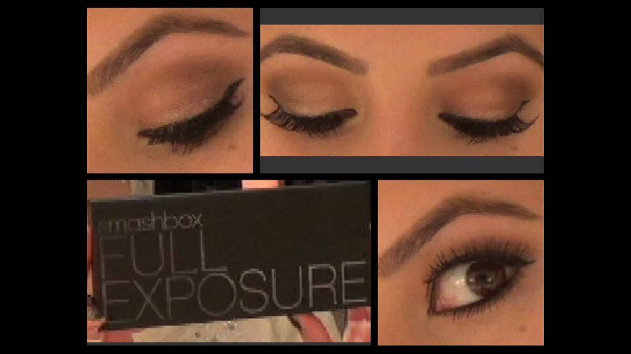 How To Do Natural Eye Makeup How To Do A Natural Eyeshadow Look Smashbox Full Exposure Tutorial