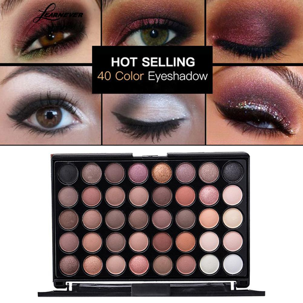 How To Do Natural Eye Makeup Learnever Matte Eyeshadow Pallete Make Up Nude Eye Shadow Glitter