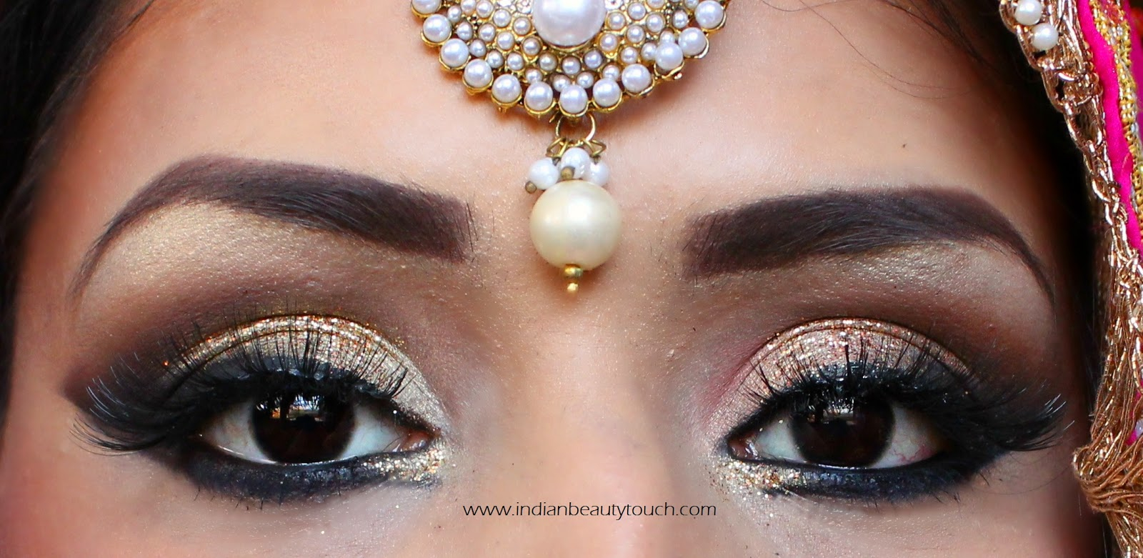 How To Do Wedding Eye Makeup How To Do Indian Bridal Eye Makeup Indian Beauty Touch