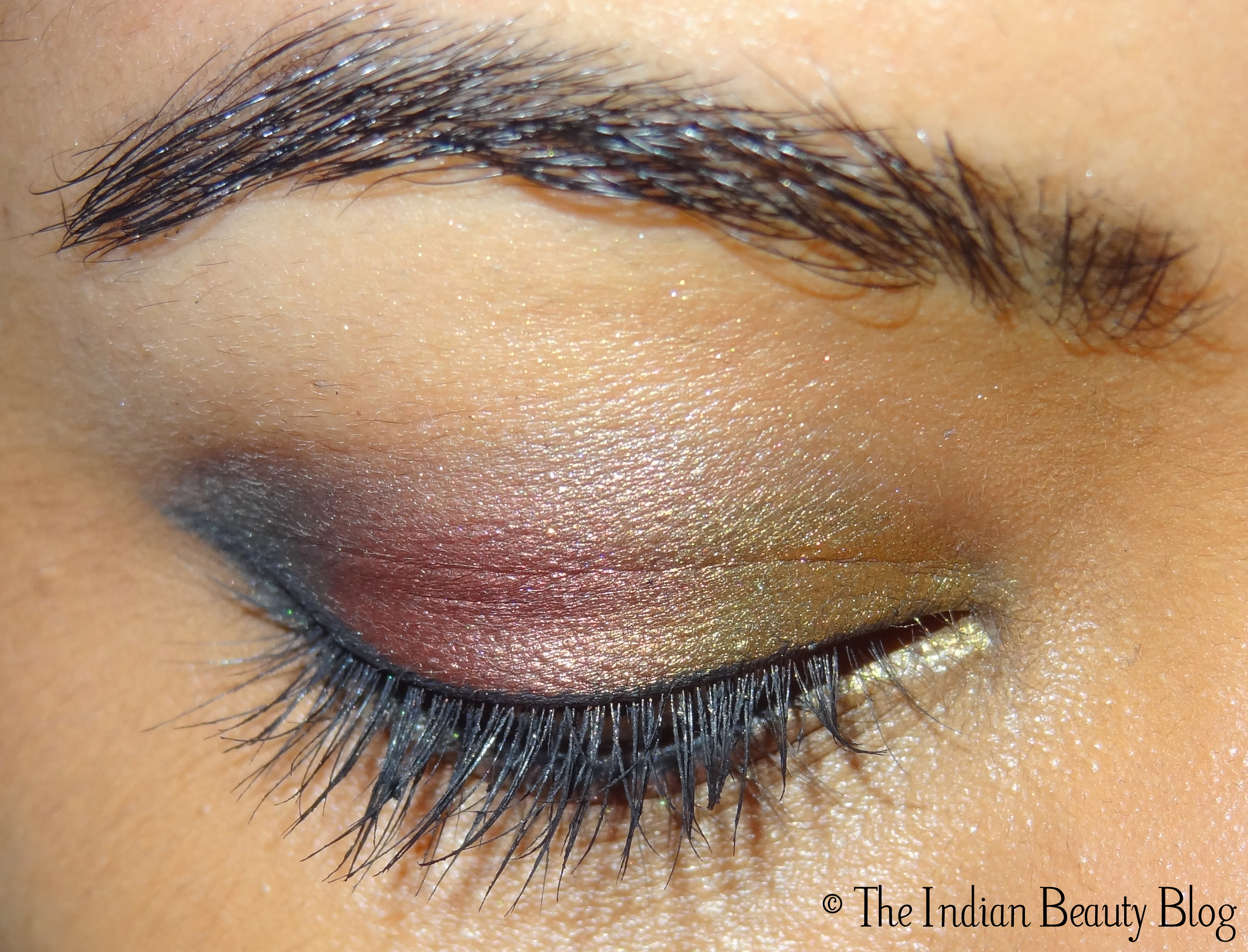 Indian Eye Makeup 30 Days Eye Makeup Challenge Look 15 The Indian Beauty Blog