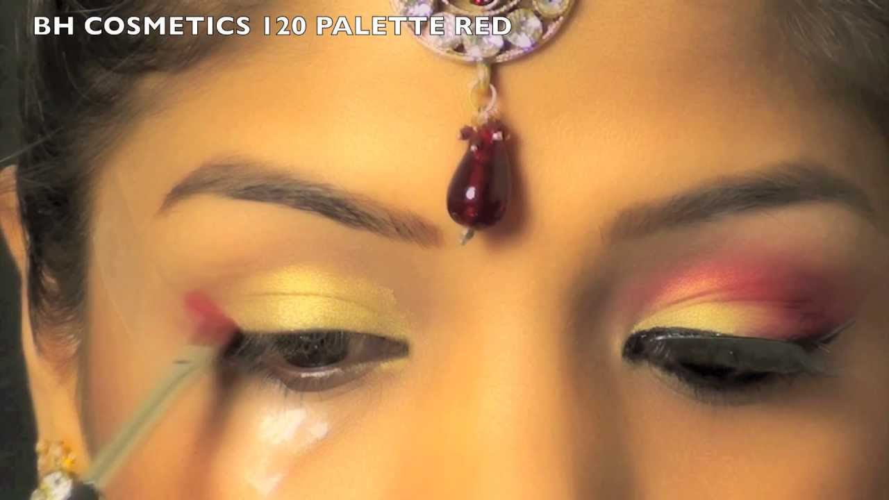 Indian Eye Makeup Tips Indian Bridal Wedding Makeup Tutorial Gold Red Eye Makeup For