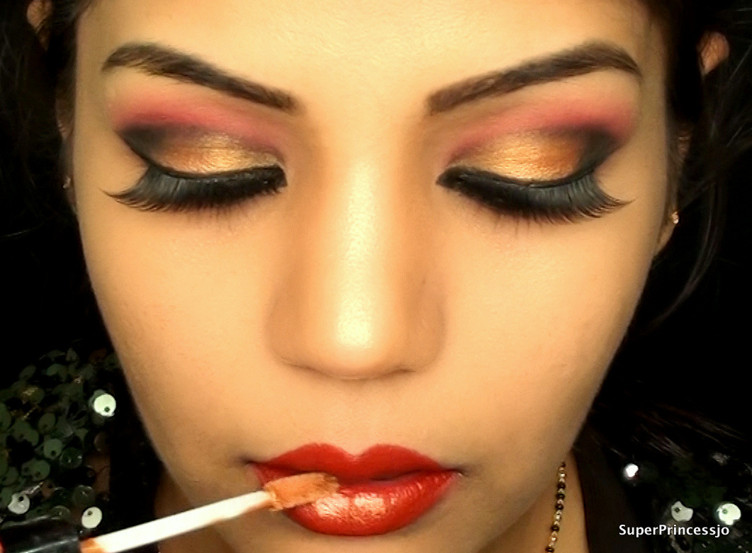 Indian Eye Makeup Tips Superprincessjo Indian Bridal Wedding Makeup Red And Gold