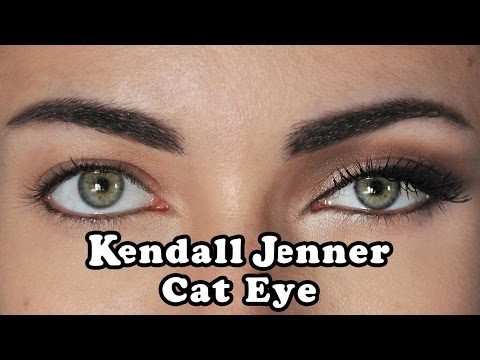Insane Eye Makeup How To Kendall Jenner Daytime Cat Eye Makeup Tutorial