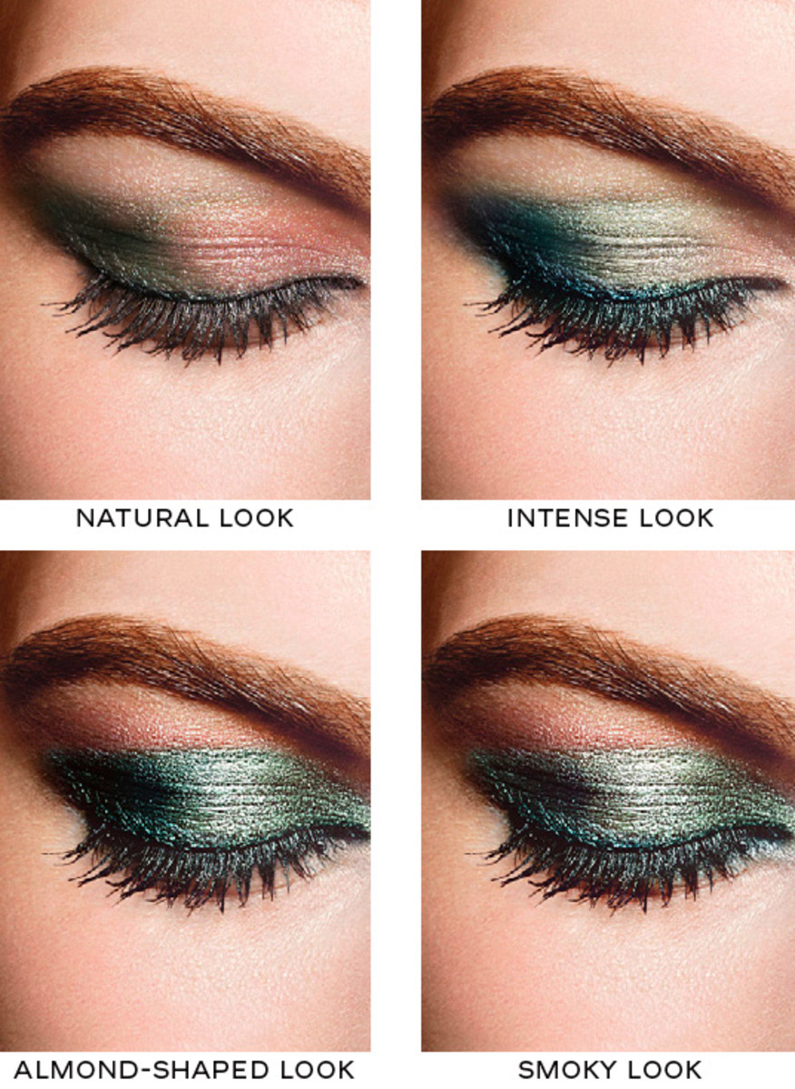 Intense Eye Makeup Chanel Eye Makeup Chart How To Wear Chanel Les 4 Ombres Eye Shadow