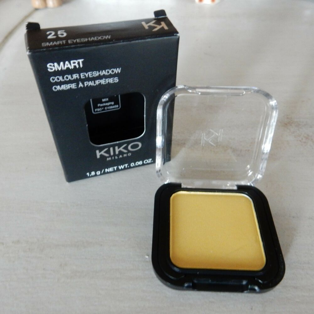 Intense Eye Makeup Kiko Milano Eye Shadow Smart Colour Intense 25 Pearly Yellow New