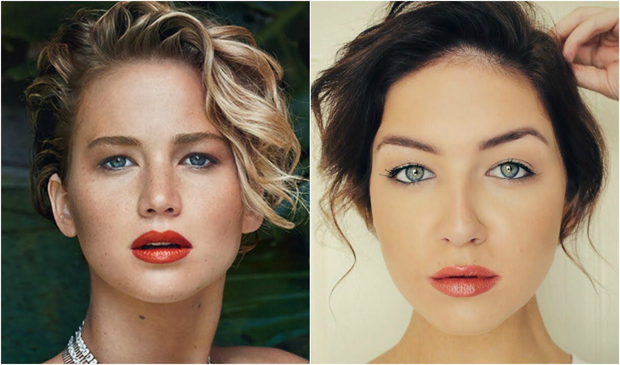 Jennifer Lawrence Eye Makeup Jennifer Lawrence Vanity Fair 2014 Makeup Tutorial Youtube