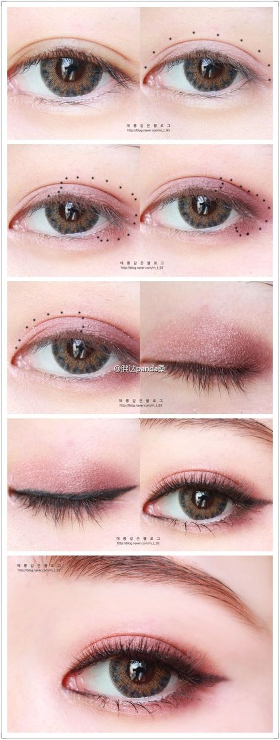Korean Eyes Makeup Tutorial 10 Favorite Japanese Korean Eye Makeup Tutorials From Pinterest