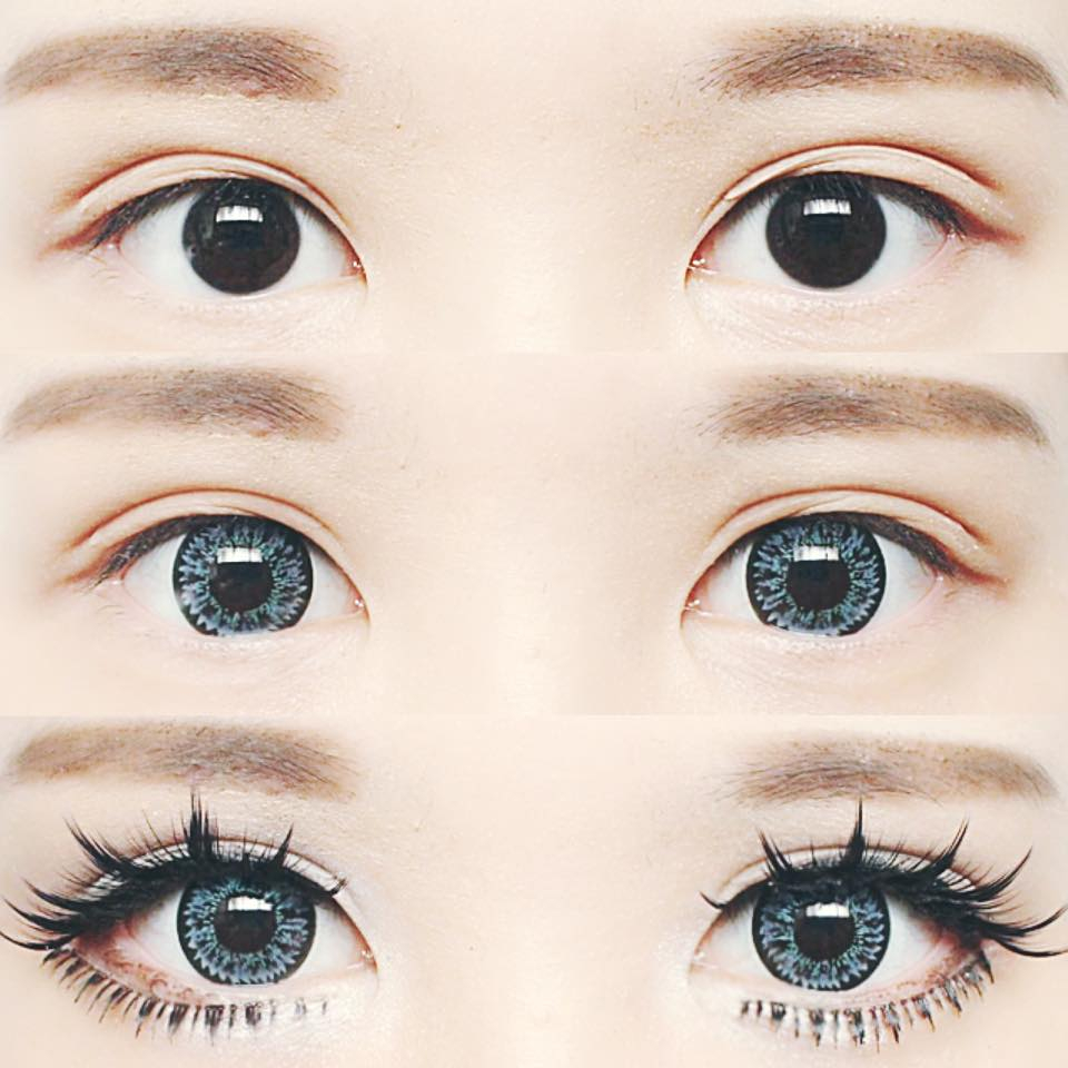 Korean Eyes Makeup Tutorial Korean Big Eye Circle Lenses Korean Skin Care Makeup More In
